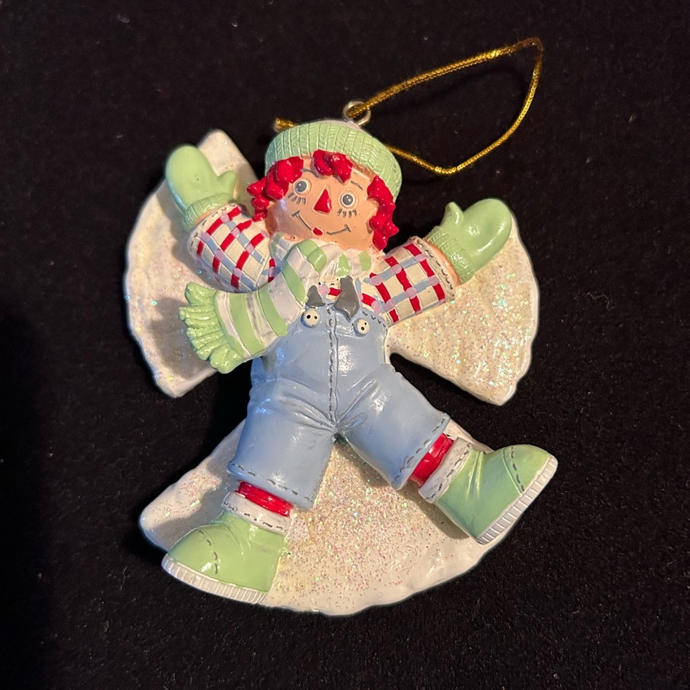 “Raggedy Andy” Kurt Adler Christmas Hanging  Ornament, Brand New